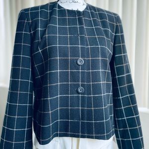 Clifford & Wills wool Plaid Jacket Size 10p